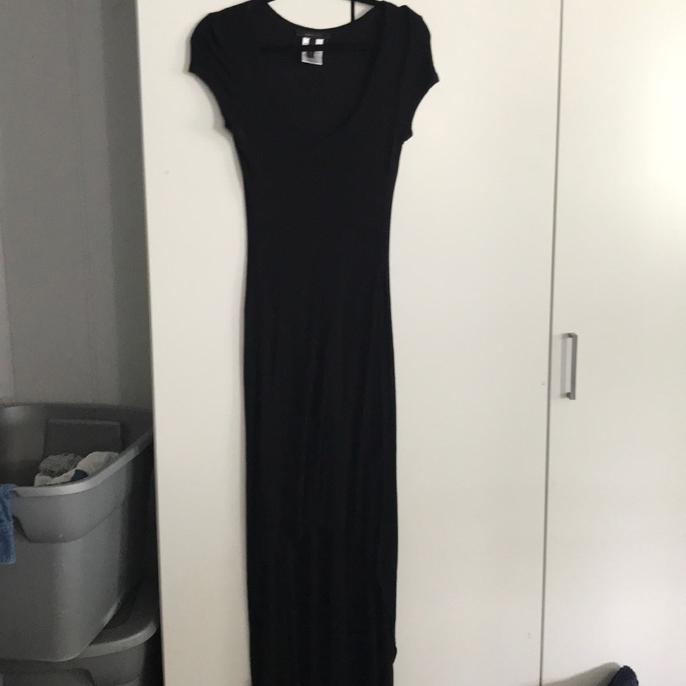 Long black dress